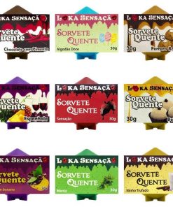 VELA SORVETE QUENTE 30G LOKA SENSAÇÃO