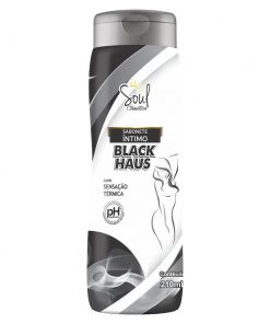 SABONETE ÍNTIMO BLACK HAUS TÉRMICO ESFRIA 210ML SOUL COSMÉTICOS