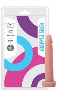 PRÓTESE MACIÇA REALÍSTICA 13,5 X 2,3CM SOULSEX