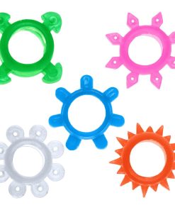 ANEL ESTIMULADOR COLORIDO EM SILICONE MEGA STRECH