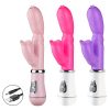 VIBRADOR PONTO G EM JELLY DUPLO RECARREGÁVEL