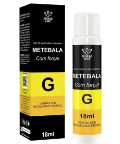 METE BALA LUBRIFICANTE À BASE DE SILICONE 18ML